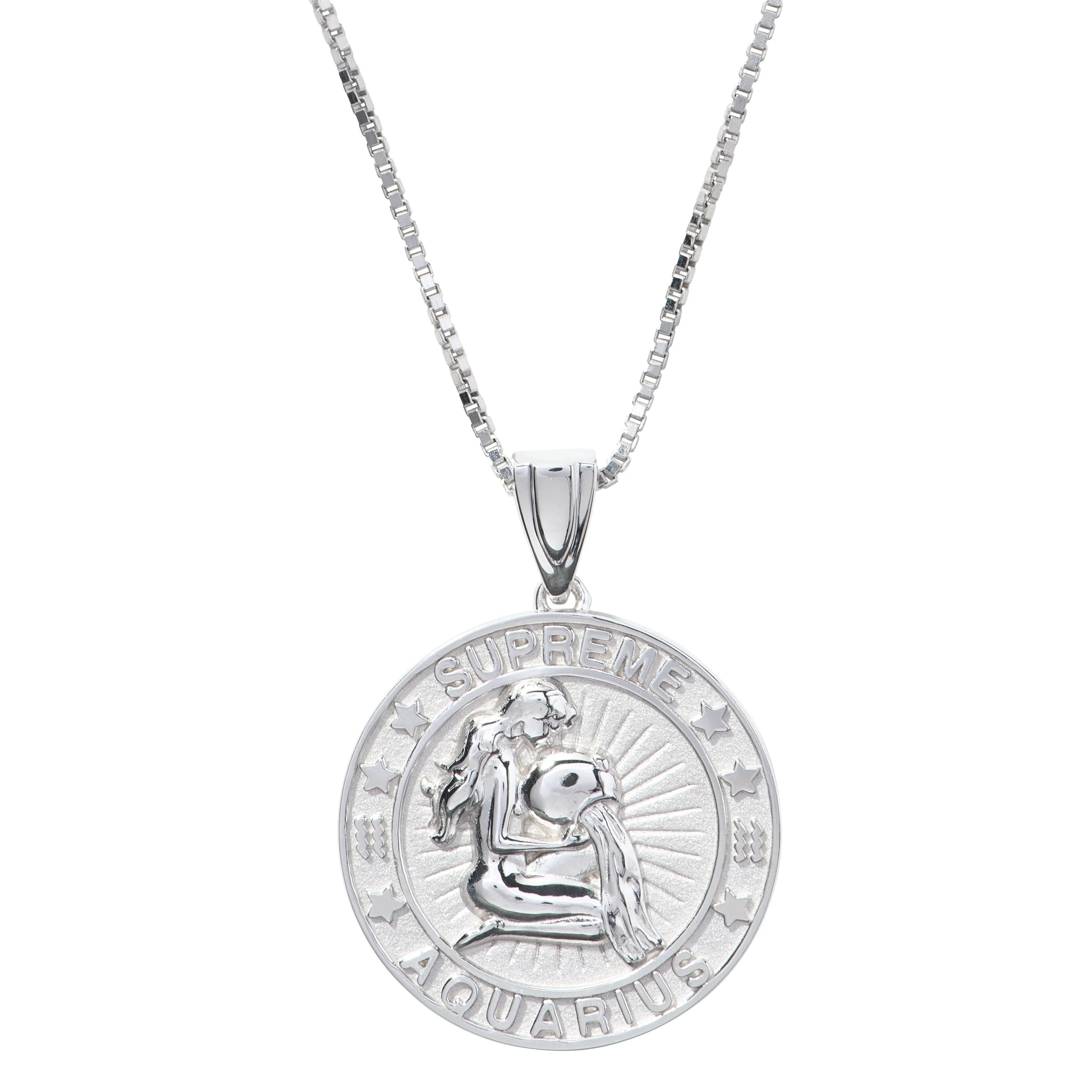 Supreme®/Jacob&Co Sterling Silver Zodiac Pendant view 12